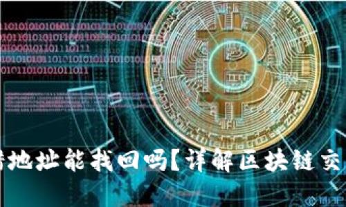 TPWallet转错地址能找回吗?详解区块链交易的不可逆性