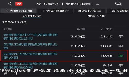 TPWallet资产恢复指南:私钥是否是唯一选择?