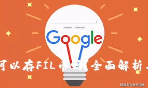 TPWallet可以存FIL币吗?全面解析与使用指南