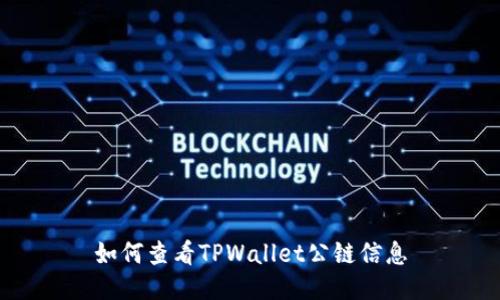 如何查看TPWallet公链信息