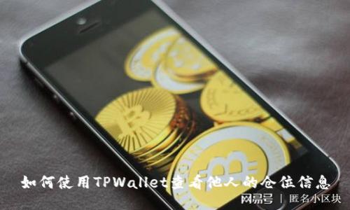 如何使用TPWallet查看他人的仓位信息