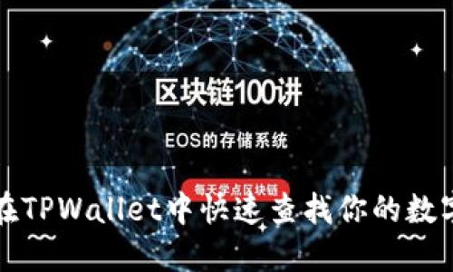 如何在TPWallet中快速查找你的数字资产