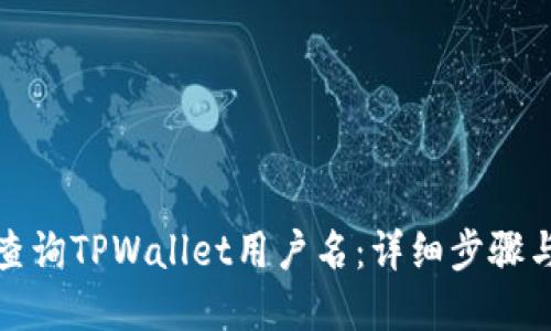 如何快速查询TPWallet用户名：详细步骤与实用技巧