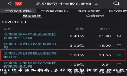 且的

TPWallet代币添加指南：多种方法轻松管理你的数字资产
