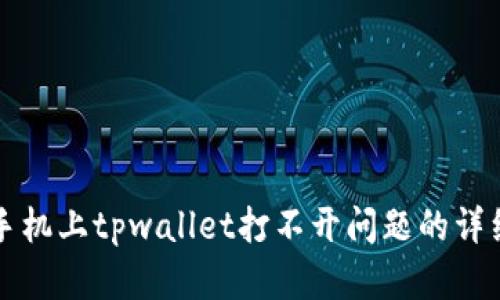 解决手机上tpwallet打不开问题的详细指南