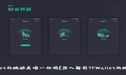 TPWallet的地址是唯一的吗？深入解析TPWallet的地址特点